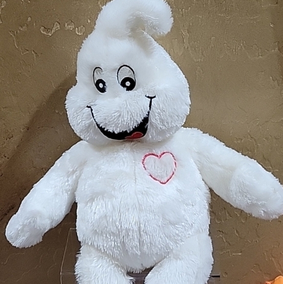 Build-A-Bear White Boo-ridic Ghost Plush Halloween with Shirt - Picture 6 of 7